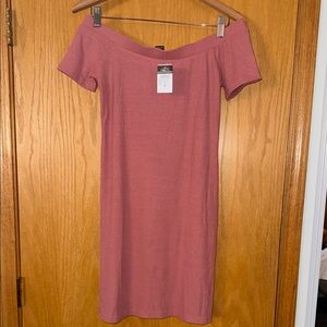Rue21 Off-Shoulder Mauve Midi Dress